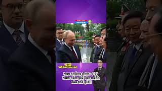 Putin khẳng định: Việt Nam nắm giữ vận mệnh thế giới? 🇻🇳 #shortsPutin