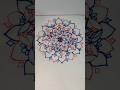 Easy mandala drawing #foryou #art #tutorial #trending #viral #beautiful #satisfying #shorts #amazing