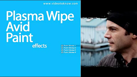 PlasmaWipe Avid Paint " Avid Media Composer " (www.videotoknow.com)