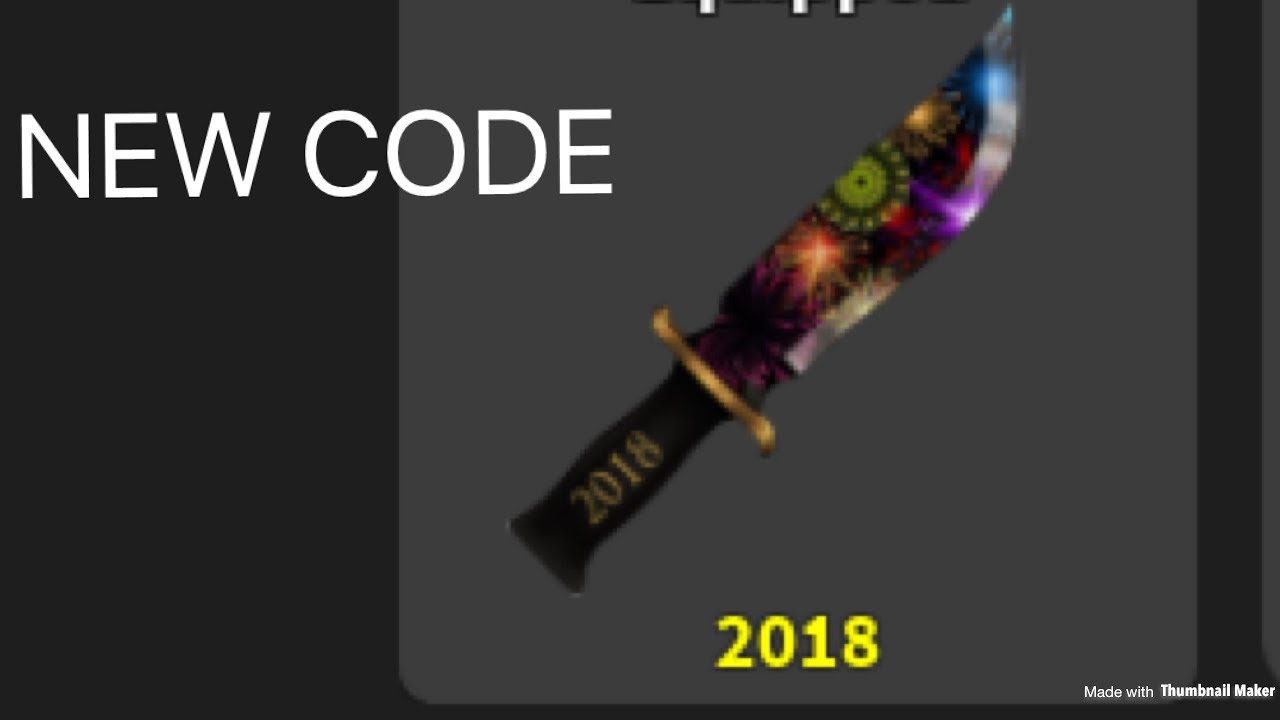 New Murder Mystery X Code New Years Code Youtube - roblox codes for murder mystery x 2018