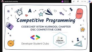 Introduction to Competitive Programming, Workshop - 1
