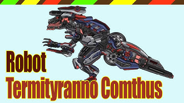 Lắp ráp robot Khủng long chiến đấu | Dino Robot Termityranno Comthus