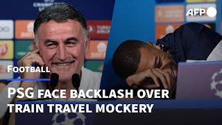 Mbappe, PSG face backlash over mockery of train travel option | AFP