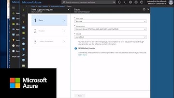 How to set up multi-tenant subscription and create a support ticket