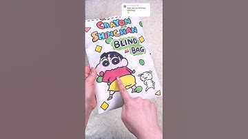 Crayon shinchan Blind Bag😊 #paperdiy #asmr #blindbag #diy #satisfying #toys
