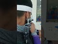 wall holding in Air Rifle Shooting #rifleshooting #issf #shortvideo 🎯🎯👌