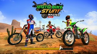 Moto Bike Racing Stunt Master | New Bike Games 2020 | Stage Desert Level 1,2,3,4,5,6 To Complete screenshot 2
