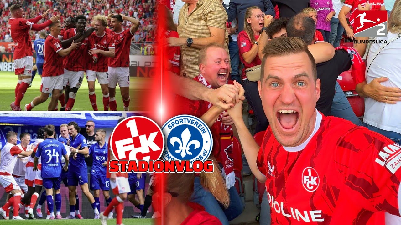 👹🔥 EKSTASE in der NACHSPIELZEIT aufm BETZE! | 1. FC Kaiserslautern - SV Darmstadt 98 | Stadionvlog