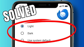 How to turn on dark mode in Thunderbird