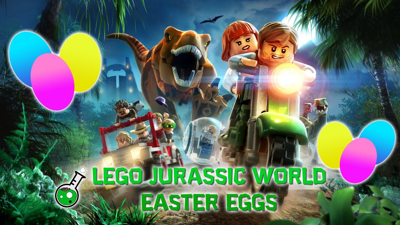 Lego Jurassic World Easter Eggs - Ghostbusters, Indiana Jones and more ...