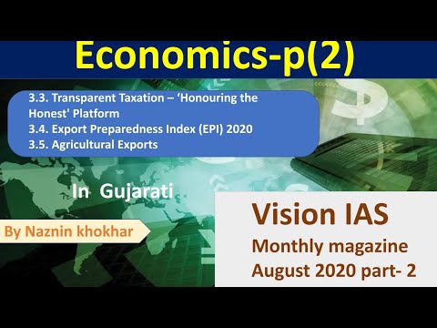 adhocgpsc #Visionias #curruntaffairs   Vision IAS August 2020/Economics part 2