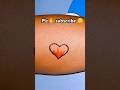 easy tattoo design❤😍....#trending #viral #ytshorts #satisfying #shortvideo #tattoo #tattooart