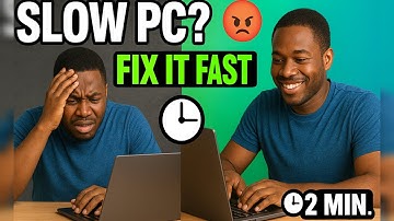 Speed Up Your Slow COMPUTER in 2 Minutes ⏱️ (WINDOWS & MAC Fixes) #shorts