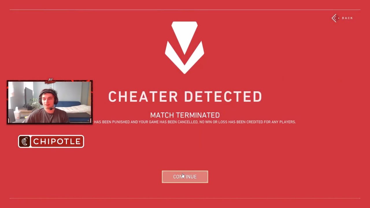 Asuna Mad after cheater detected at Match point