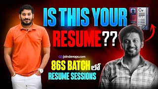 Resume Mastery for DevOps Jobs | ATS-Friendly Resume Tips & Mistakes to Avoid |JoinDevOps Mentorship