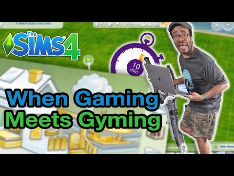 Sims 4 Build Challenge on Elliptical: 10 Minute Madness!