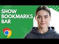 Enable Bookmarks Bar in Google Chrome (Step by Step Tutorial 2026)