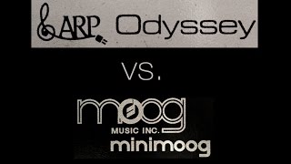 ARP Odyssey vs. Minimoog: Funk Bass Face-Off chords