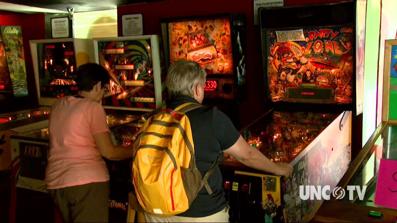 Asheville Pinball Museum NC Weekend UNCTV YouTube