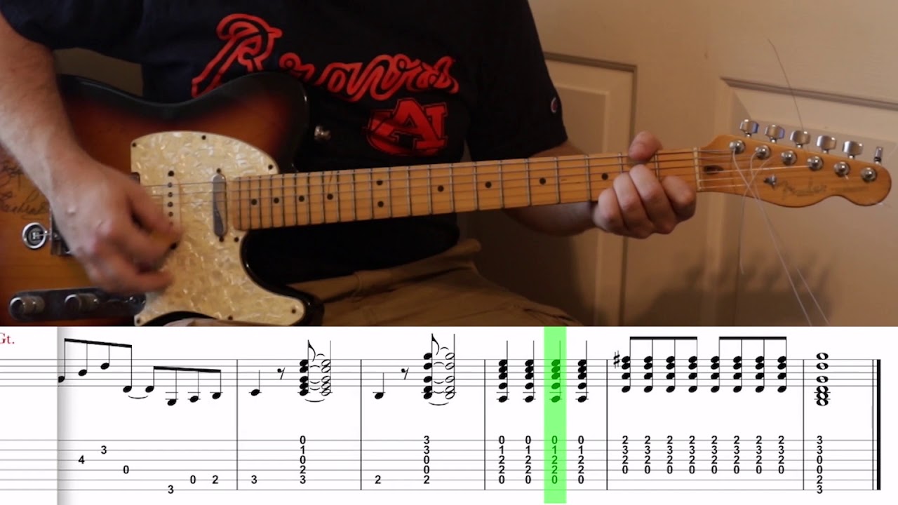 Learn to play John Fogerty’s Centerfield on Guitar with Tablature