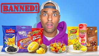 I Tested Snacks That are BANNED In America!
