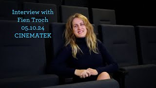 Three Questions - Fien Troch (05.10.24 @ CINEMATEK)