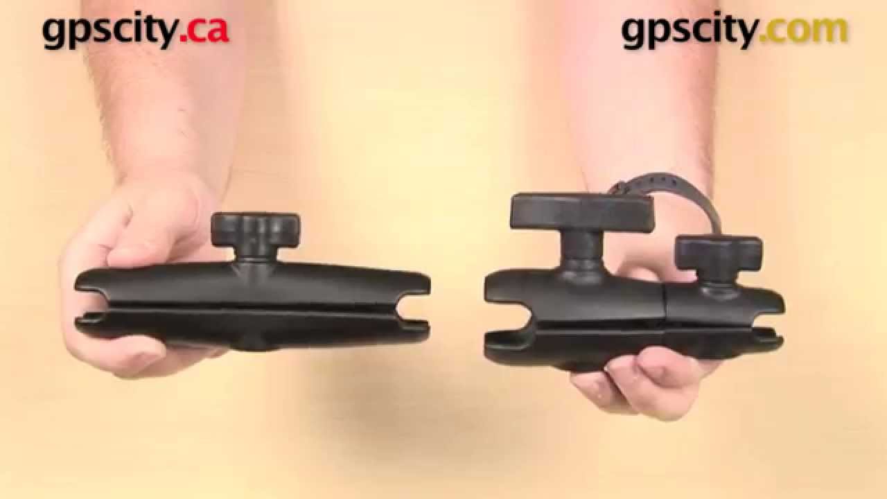 RAM Center Rotation Socket Arm with 1 and 1.5 inch Open Sockets: Overview (RAP-BC-201)