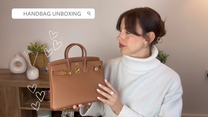 Hermès Birkin 30 Fauve Barenia Faubourg Unboxing 