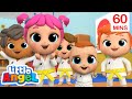 🥋Karate Song, HIYAAA!!🥋 | Little Angel | Kids Cartoons &amp; Nursery Rhymes | Moonbug Kids