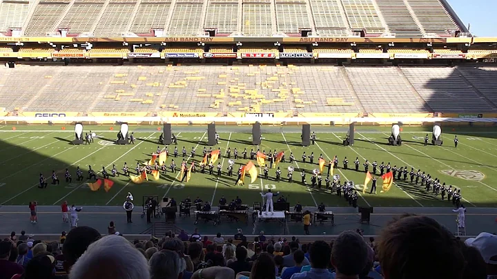 Millennium High School @ ASU Band Day October 20, 2012