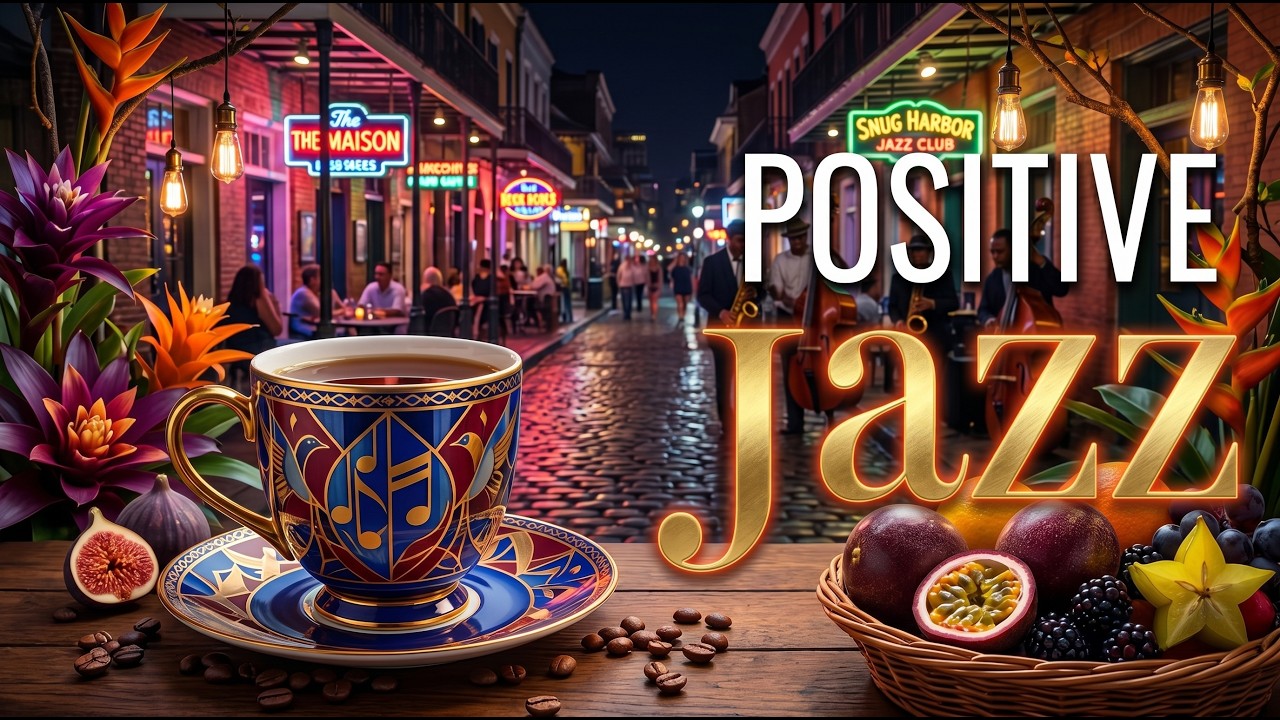 Happy Jazz Instrumentals ☕ Smooth Bossa Nova for Chill & Focus