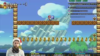 Super Mario Maker // Korosu Mario World 2 (New ROM Hack) // LIVE