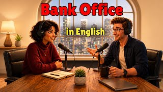 Bank Office in English | Easy English Conversation for Beginners A1–B2