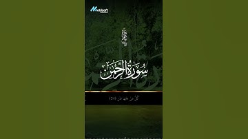 سورة الرحمن بصوت يلامس القلب 💖📿 | القارئ حمزة بوديب