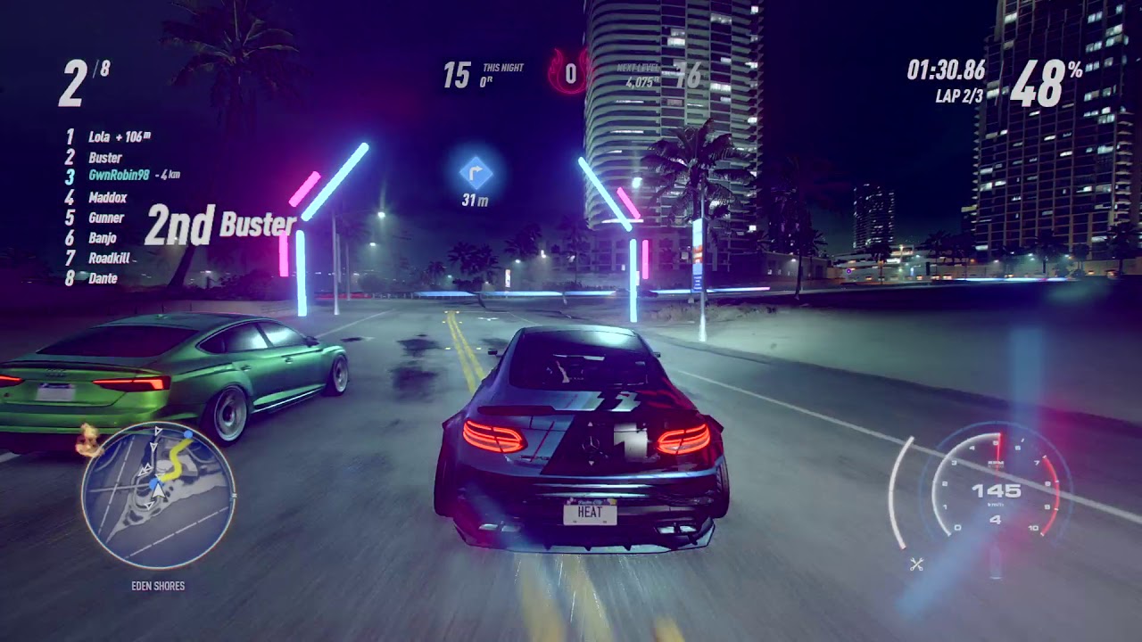 Nfs heat мерседес
