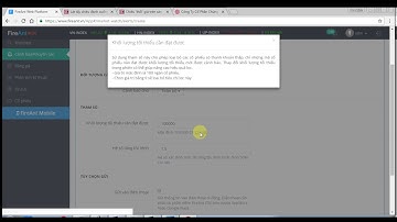 Hướng dẫn tạo cảnh báo trong FireAnt WebPlatform