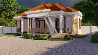 Three bedrooms residential suitable for 50by100ft Three bedrooms residential suitable for 50by100ft