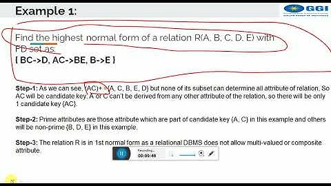 How to Find Highest Normal Form of a Relation?