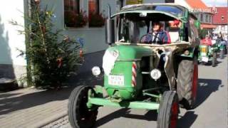 Traktoren Treffen in der Rhön - Lanz Bulldog Deutz Fendt u.a.