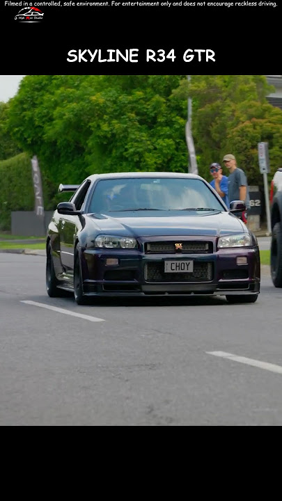 Nissan Skyline GT-R R32, R33, R34 Leaving All Japanese cars and coffee #skyline #gtr