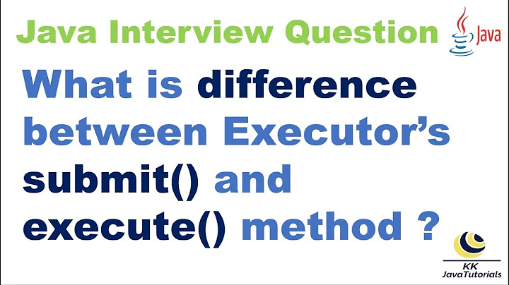 What is difference between Executor's submit and execute method ?