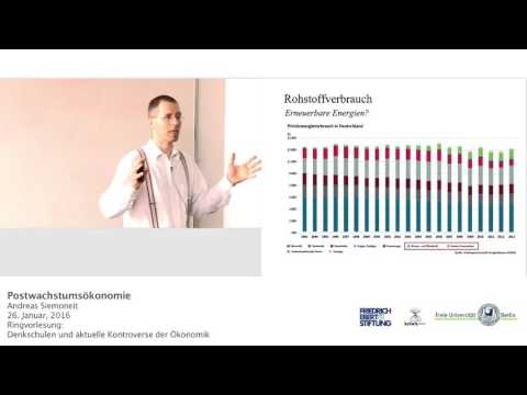 Postwachstumsökonomie - Dr. Andreas Siemoneit @FU-Berlin