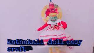 Kathakali Doll Makeingeasy Craftsimple Dollmakeing For Exhibition And For Work Experience