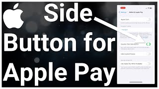 How To Enable Or Disable Double Click Side Button To Pay