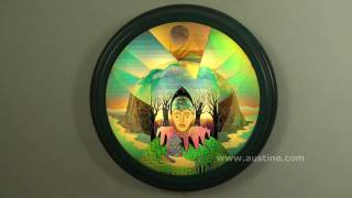 Beyond Words -- Kinetic Polarized Light Polage Art By Austine Wood Comarow