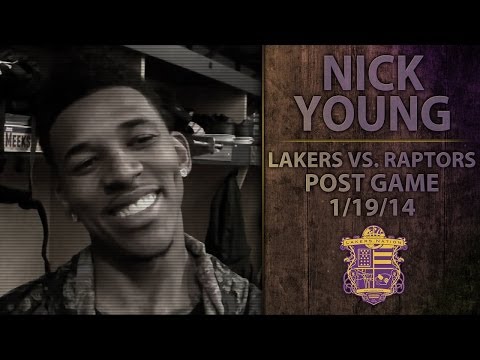 Lakers Vs. Raptors: Nick Young Jokes About Drawing Fouls, Kissing His Biceps, And Xavier Henry