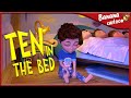 ¡10 en la cama! 🌙🛏️ Aprende y Diviértete con esta Canción Infantil Interactiva | Banana Español #6