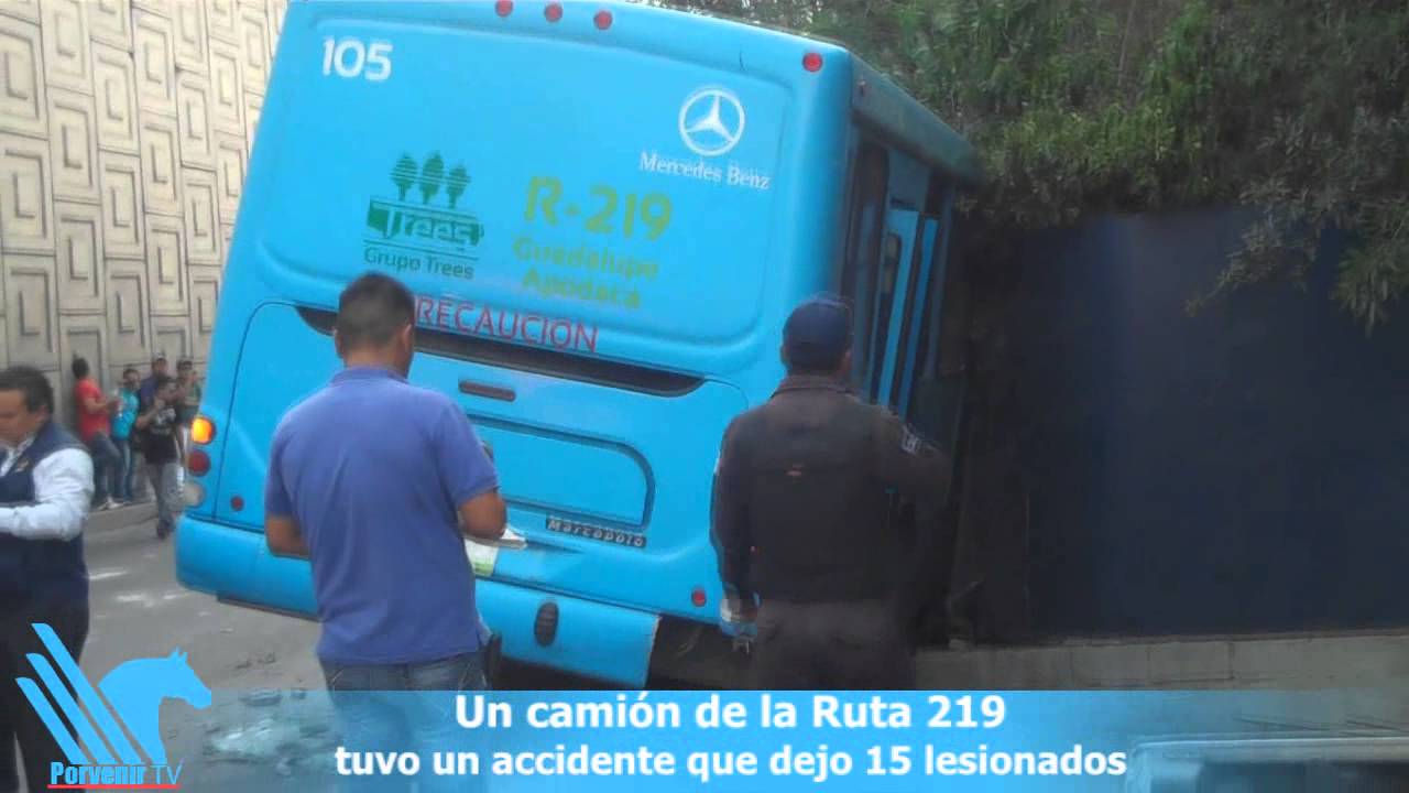 Un Ruta 219 se accidentó y dejo 15 lesionados - YouTube