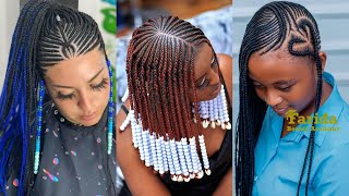 2023 Latest And Trendy Braiding Hairstyles 🔥🥰🦋/ Cornrows ideas for African women