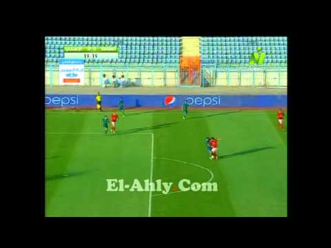 فرصة محمد رزق الخطيرة امام مصر المقاصة بالدوري العام